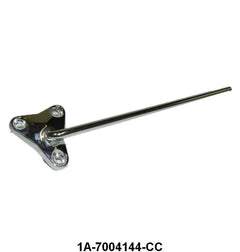 SUN VISOR BRACKET - 51 COUPE/SEDAN CHROME