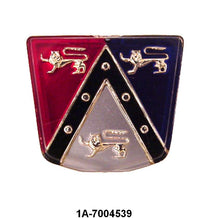 DASH/QUARTER PLASTIC EMBLEM - 51 PASS DASH, 51-54 HARDTOP QUARTER