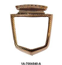 DASH/QUARTER PLASTIC EMBLEM BEZEL - 51 PASS DASH, 51-54 HARDTOP QUARTER