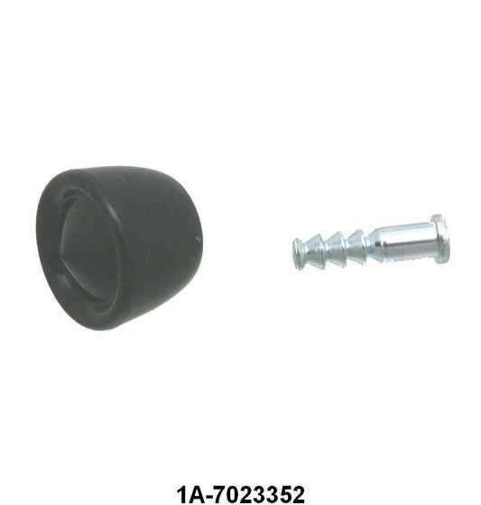 WINDOW CRANK KNOB - 51 -56 PASS, 55-56 T-BIRD, BLACK
