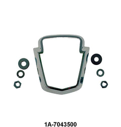 TRUNK EMBLEM BEZEL - 50-51 PASS