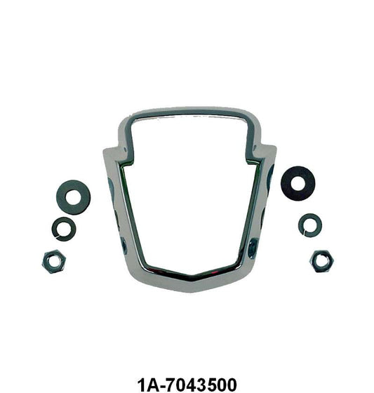 TRUNK EMBLEM BEZEL - 50-51 PASS
