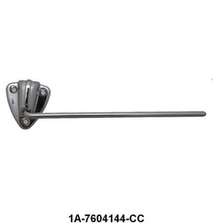 SUN VISOR BRACKET - 49-51 CONV/WAGON, 51 HARDTOP, 49-51 MERC CPE/SDN CHROME