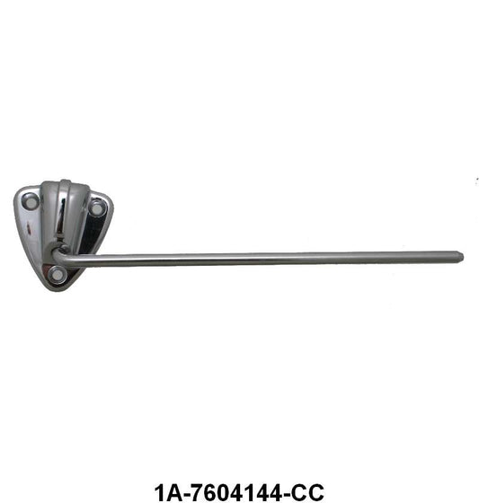 SUN VISOR BRACKET - 49-51 CONV/WAGON, 51 HARDTOP, 49-51 MERC CPE/SDN CHROME