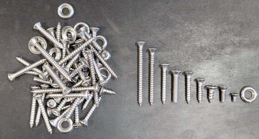 INTERIOR TRIM SCREW KIT - 51 CONVERTIBLE