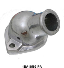 THERMOSTAT (WATER OUTLET) HOUSING - 49-53 PASS/MERC, 48-53 PU V8 POLISHED ALUM