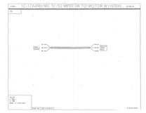 WIPER SWITCH TO WIPER MOTOR WIRE - 51-52 F-1/F-3