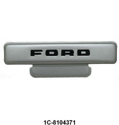 RADIO BLOCK OFF PLATE- 51-52 F-1/F-3  PAINTED SILVER