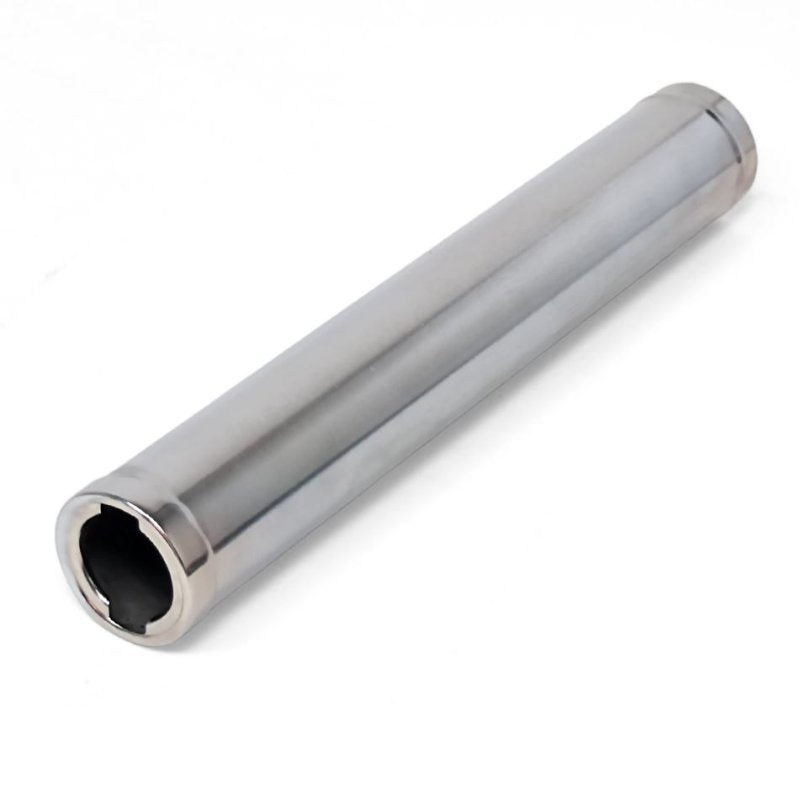GAS TANK FILLER NECK/PIPE - 51-52 F-1/F-3, STOCK IN CAB TANK, "CHROME"
