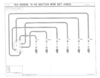 SPARK PLUG WIRE SET - 41-46 PASS/PU "G" 6cyl