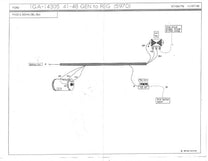 GENERATOR TO VOLTAGE REGULATOR WIRE - 41-47 PASS 6cyl