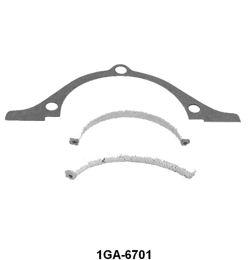 REAR MAIN SEALS - 41-47 PASS/PU "G" 6cyl   3pcs