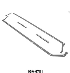 OIL PAN GASKET SET - 41-47 PASS/PU "G" 6cyl  4 pcs