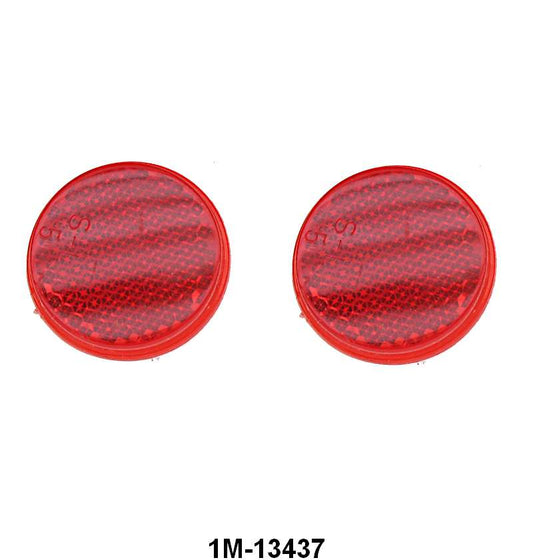 TAIL LIGHT REFLECTORS - 51-53 MERC  EXCEPT 51 WAGON