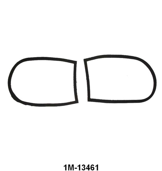 TAIL LIGHT LENS GASKETS - 51 MERCURY EXCEPT WAGON