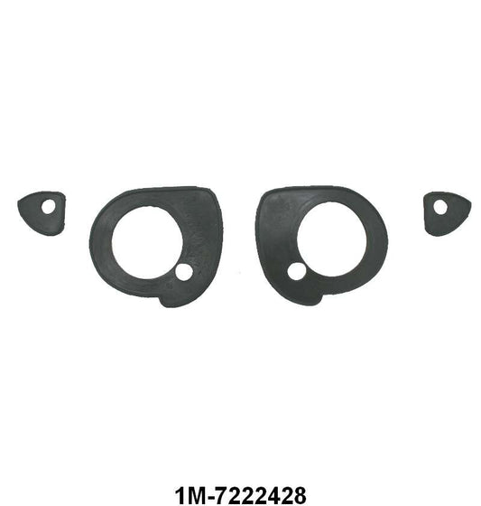 OUTSIDE DOOR HANDLE PADS - 51 MERCURY EXCEPT WGN
