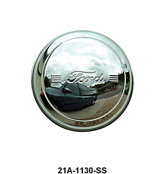 STAINLESS HUB CAP - 42 PASSENGER, 46 PICKUP