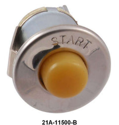 ORIGINAL STYLE STARTER BUTTON - 42 PASS SUPER DLX BUTTERSCOTCH