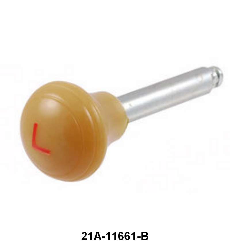 HEADLIGHT SWITCH KNOB WITH SHAFT - 42 PASSENGER BUTTERSCOTCH