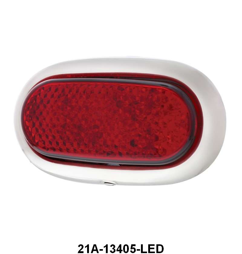 TAIL LIGHT ASSEMBLY W/12 VOLT LED LENS - 42-48 PASS EXCEPT WAGON RH OR LH