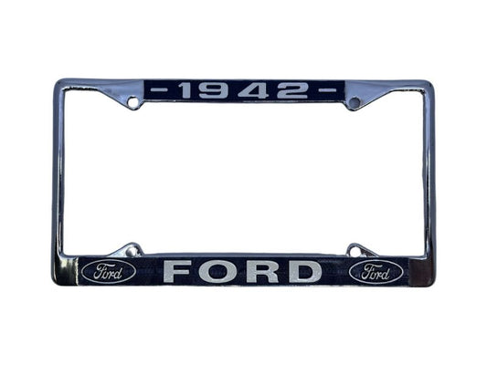 LICENSE PLATE FRAME 'FORD' - 42 PASS/PICKUP