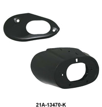 TAIL LIGHT HOUSINGS - 42-48 PASS EX WAGON, WITH TOP TRIM HOLES