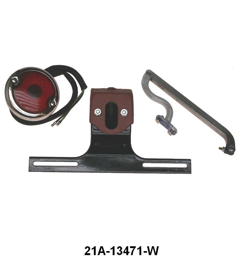 TAIL LIGHT ASSEMBLY - 42-48 FORD/MERC WAGON LH