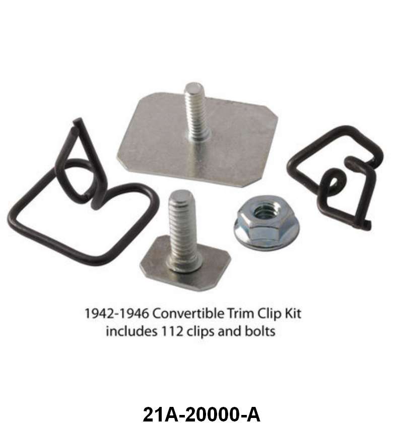 TRIM CLIP KIT - 42-46 CONV COMPLETE KIT