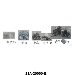 TRIM CLIP KIT - 42-46 COUPE & 2 DOOR SEDAN COMPLETE KIT