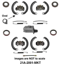 HYDRAULIC BRAKE OVERHAUL KIT - 46-48 PASS/MERC