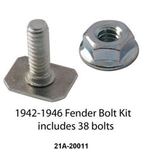 FENDER TRIM CLIPS - 42-46 PASS 38 pcs