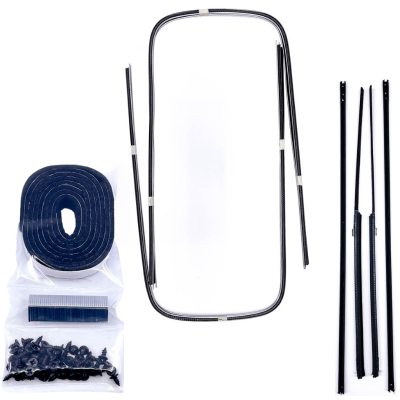 WINDOW CHANNEL KIT - 46-48 LONG DOOR CPE/2DR SEDAN