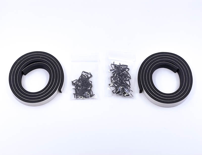 QUARTER WINDOW CHANNEL KIT - 46-48 PASS/MERC 2 DOOR SEDAN