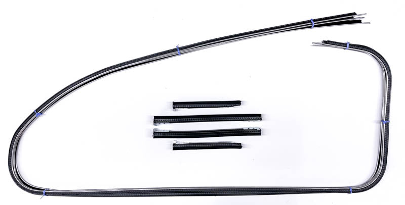 QUARTER WINDOW CHANNEL KIT - 46-48 PASS/MERC 2 DOOR SEDAN