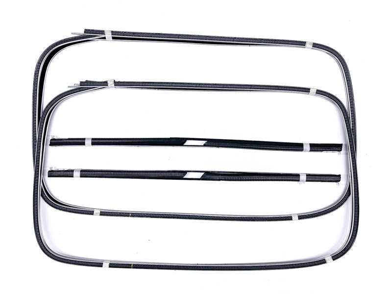 REAR DOOR WINDOW CHANNEL KIT - 46-48 PASS/MERC 4 DOOR SEDAN