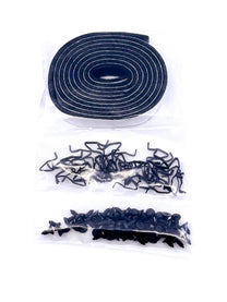 REAR DOOR WINDOW CHANNEL KIT - 46-48 PASS/MERC 4 DOOR SEDAN