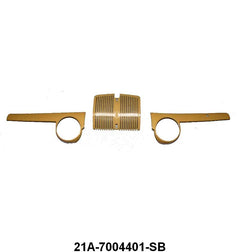 PLASTIC DASH PANELS - 42 PASSENGER, BUTTERSCOTCH