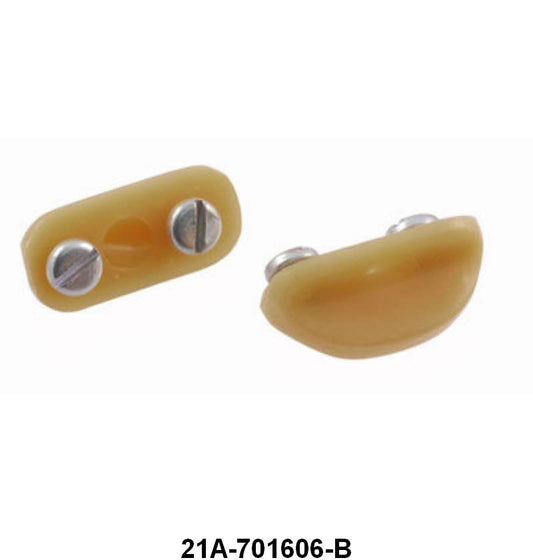 FRONT ASH TRAY KNOBS - 42 PASS BUTTERSCOTCH
