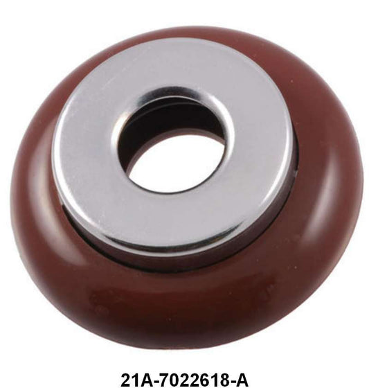 INSIDE HANDLE ESCUTCHEON - 42 PASS MAROON/STAINLESS