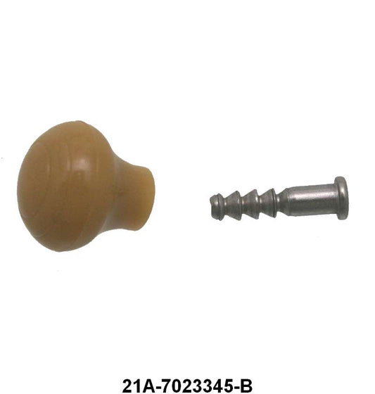 WINDOW CRANK KNOB - 42 PASS BUTTERSCOTCH