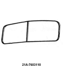 WINDSHIELD SEAL - 41-48 FORD & MERCURY CONVERTIBLE,  WITH GROOVE FOR CHROME
