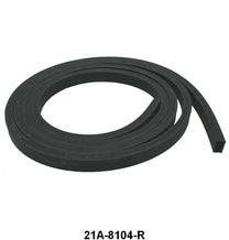 REAR FENDER BRACE PANEL SEAL - 41-48 PASS LH REAR ALSO RADIATOR AIR DEFLECTOR