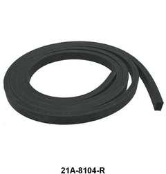 REAR FENDER BRACE PANEL SEAL - 41-48 PASS LH REAR ALSO RADIATOR AIR DEFLECTOR