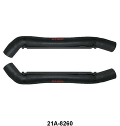 UPPER RADIATOR HOSE WITH FORD SCRIPT - 42-48 PASS/MERC V8