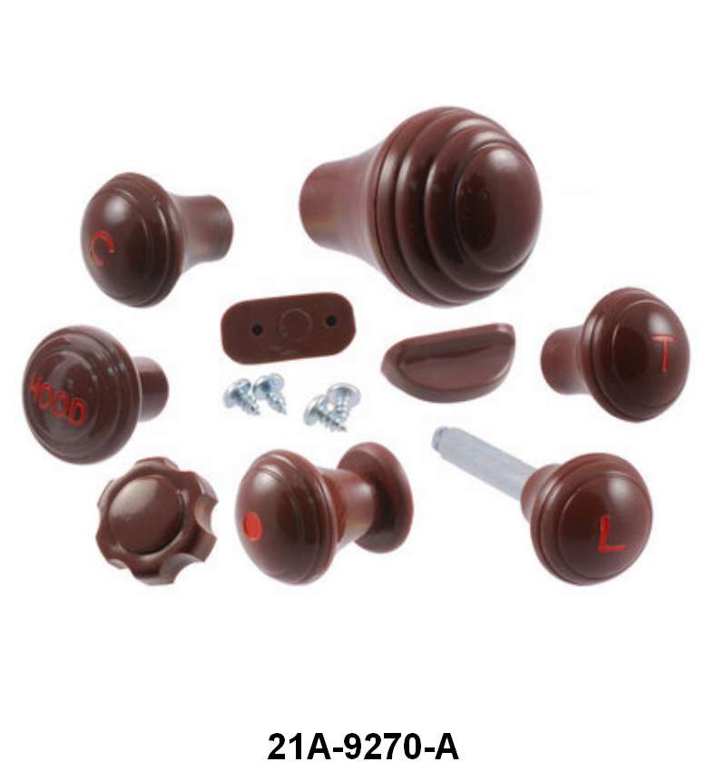 DASH KNOB KIT - 42 PASS MAROON