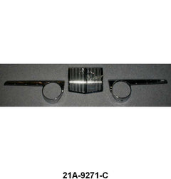 METAL DASH PANELS - 42-48 PASSENGER CHROME