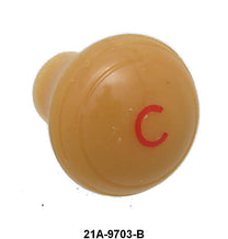CHOKE CABLE/ROD KNOB - 42 PASS, BUTTERSCOTCH