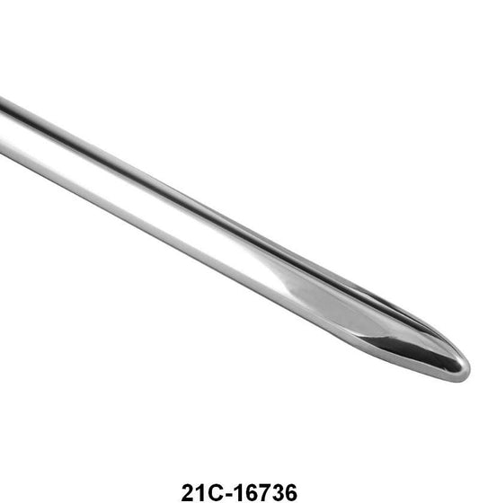 TOP OF HOOD TRIM - 42-47 PICKUP, STAINLESS