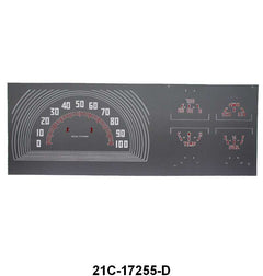 GAUGE FACE DECAL KIT - 42-47 PICKUP 50LBS OIL