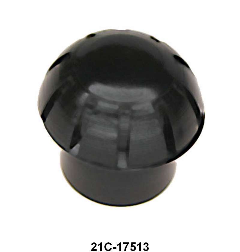 WIPER SWITCH KNOB - 42-47 PICKUP BLACK